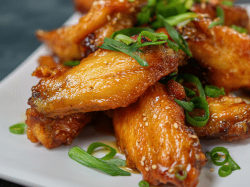 Air Fryer Miso Honey Wings