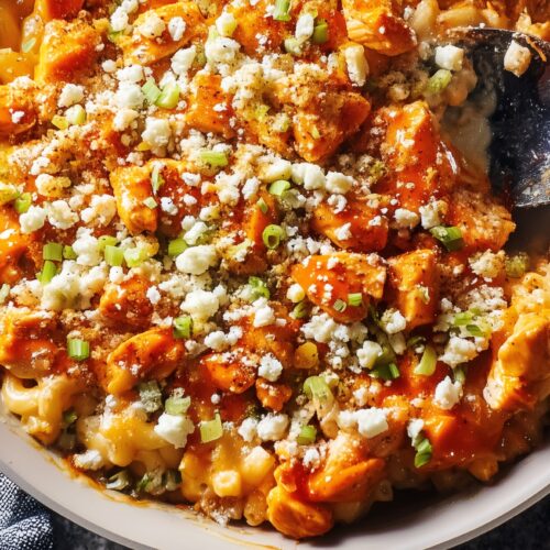 Buffalo Chicken Mac And Cheese