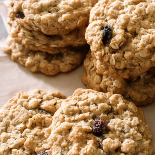 Chewy Oatmeal Cookies