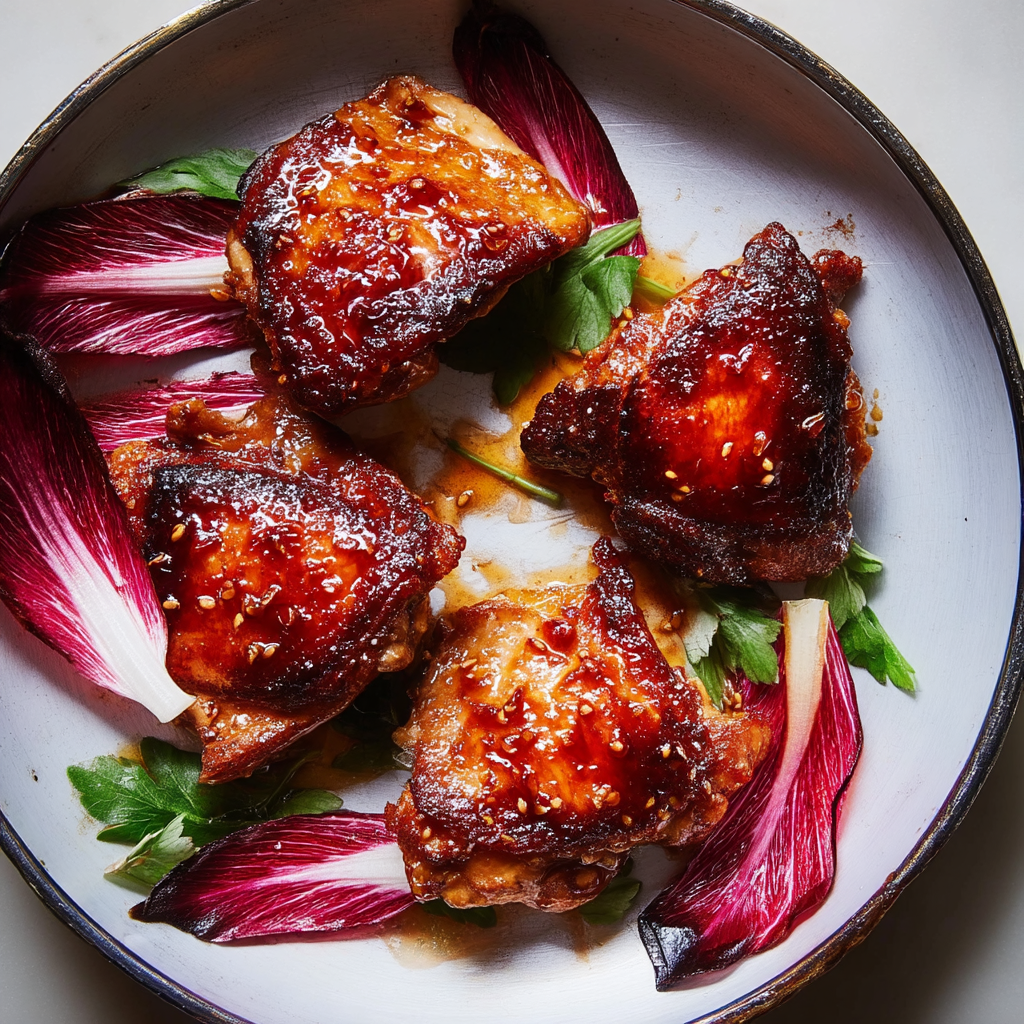 Hot Honey Chicken Thighs