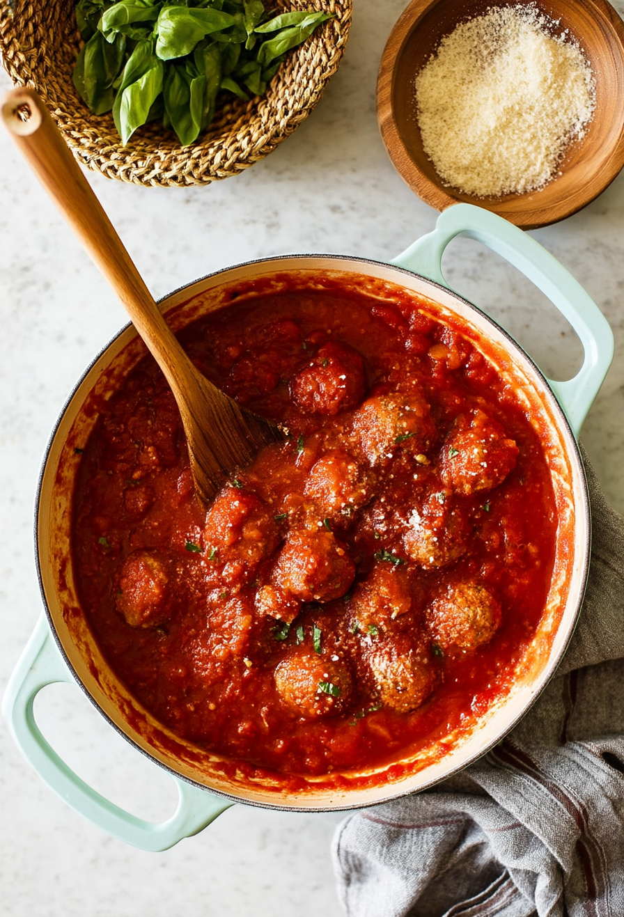 Meatballs And Marinara Sauce Recipe