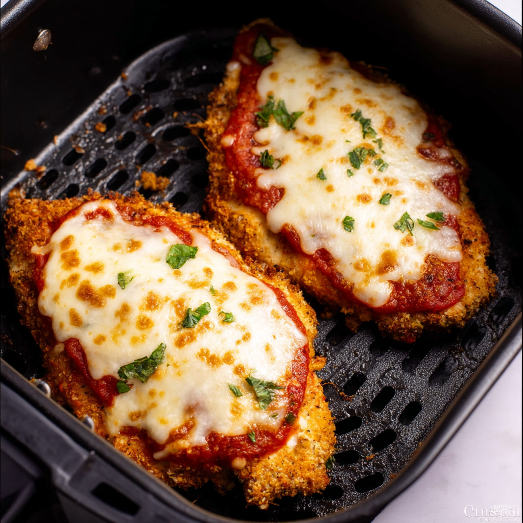 air fryer chicken parm
