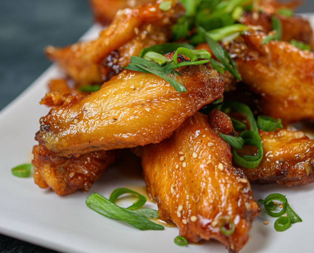 air fryer miso honey wings