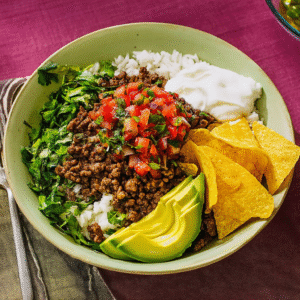 Beef Taco Bowl