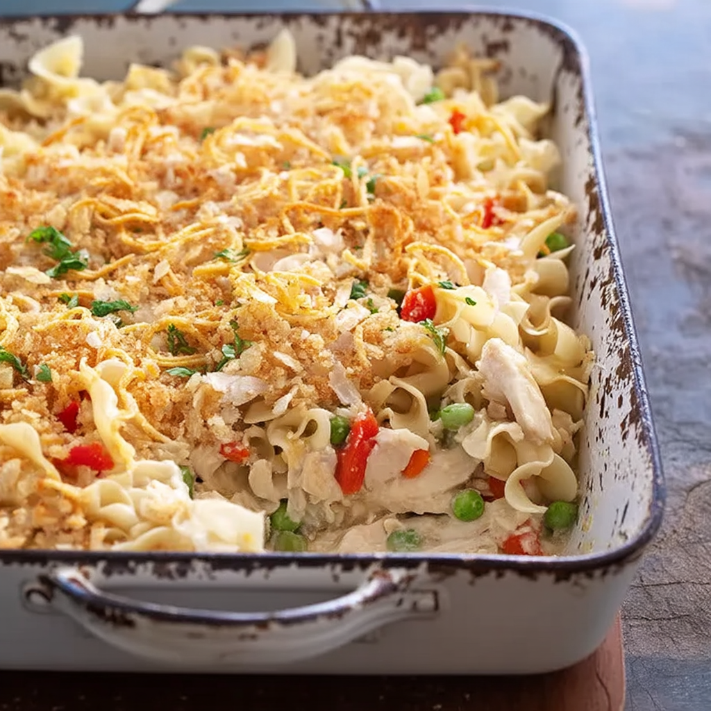 chicken noodle casserole bake