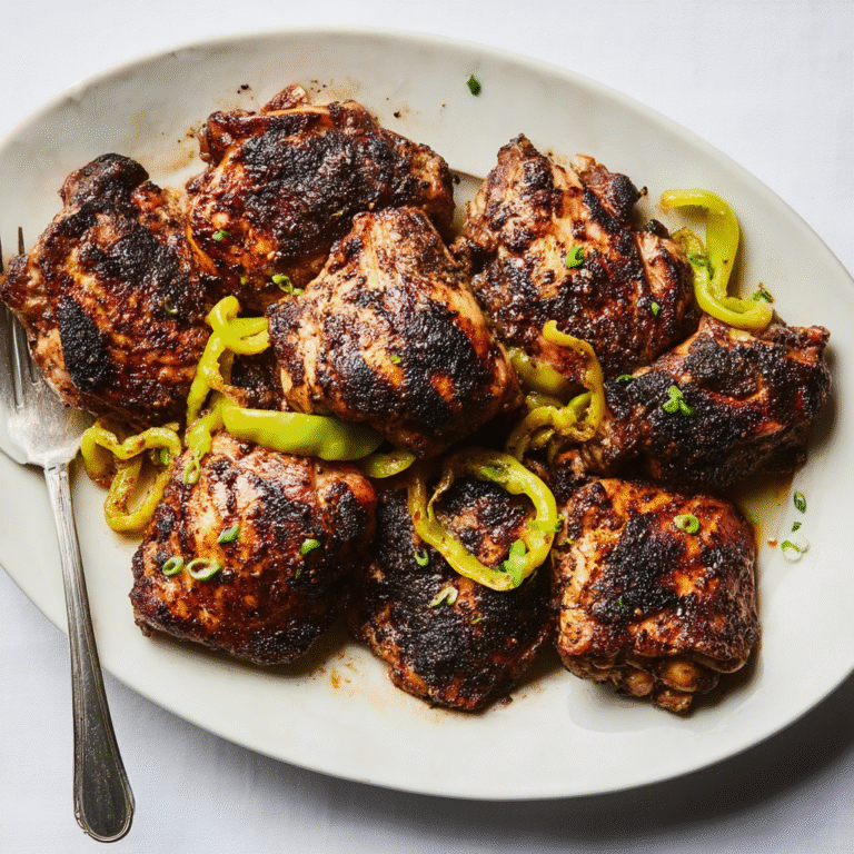 Grilled Chicken With Banana Peppers 2