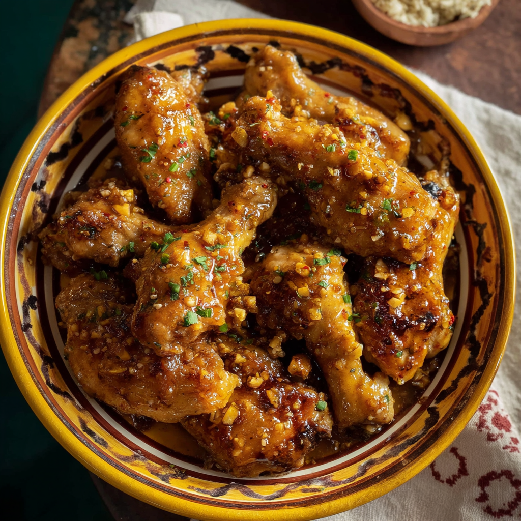 honey garlic chicken