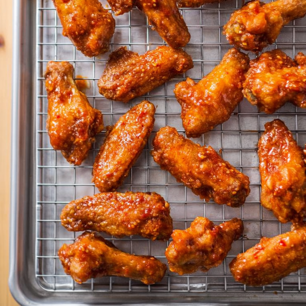 korean fried chicken wings recipe