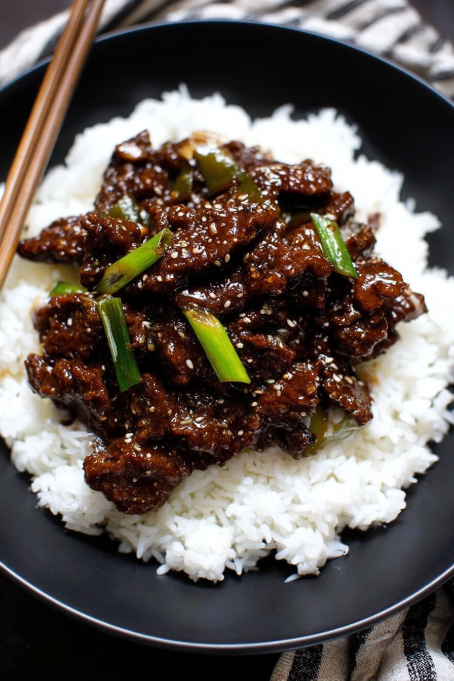 mongolian beef