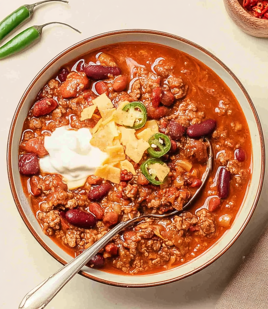 slow cooker chili