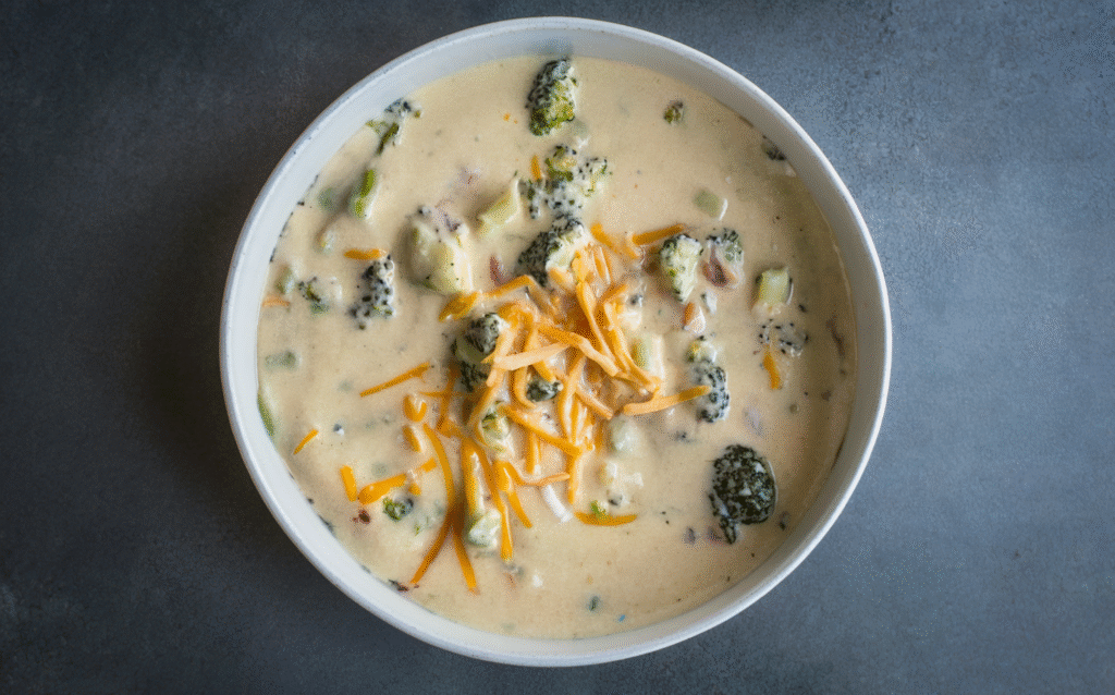 Creamy Broccoli Cheddar Soup