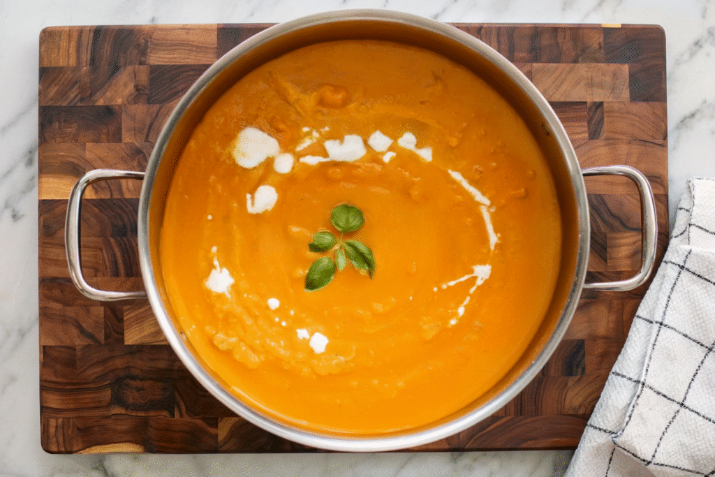 Classic Tomato Basil Soup