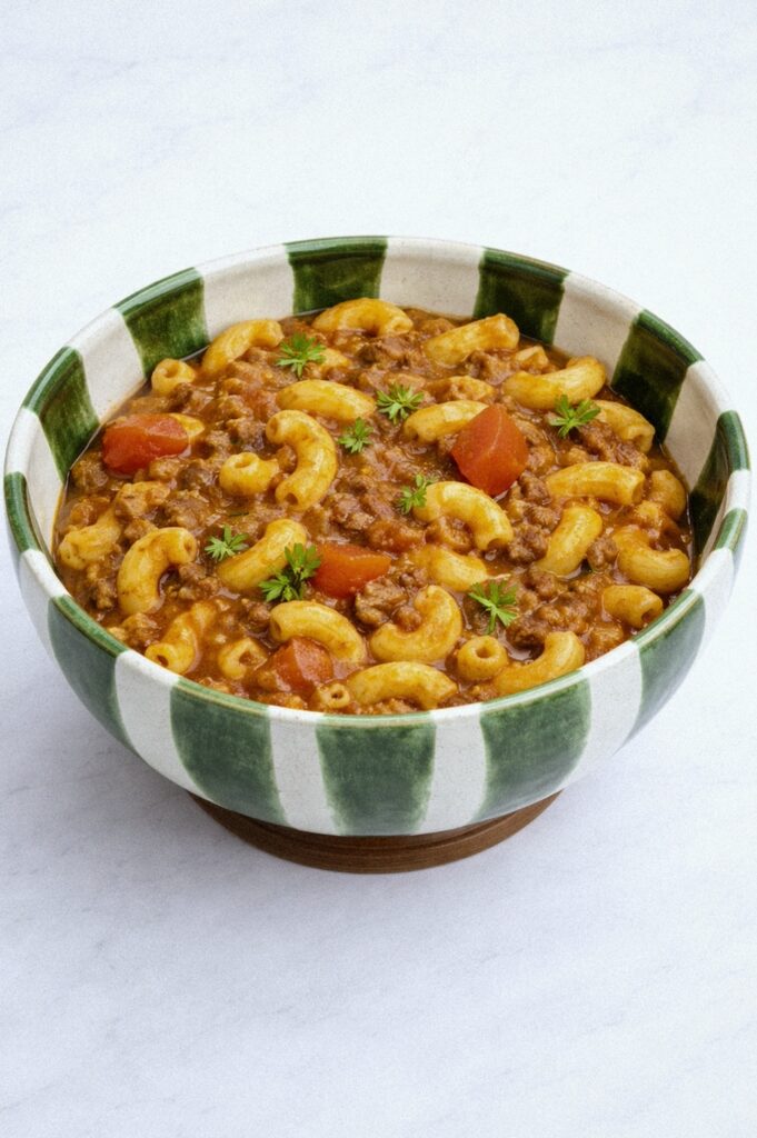 Crock Pot American Goulash