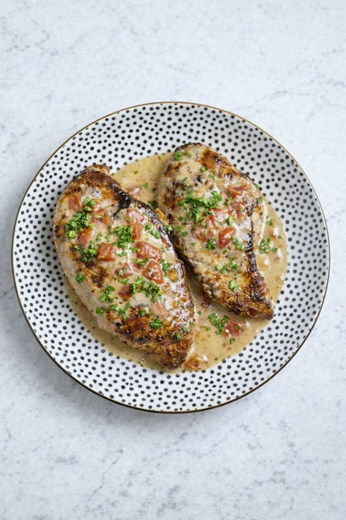 Creamy Roasted Red Pepper Chicken